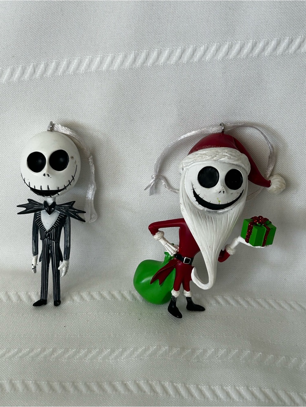Set of 2 Hallmark Disney Jack Skellington Nightmare Before Christmas Ornaments